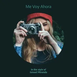 Titelbild für Me Voy Ahora - Ismael Miranda Karaoke-Version