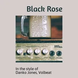 Karaokekappaleen Black Rose - Danko Jones,Volbeat kansikuva