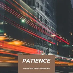 Karaokekappaleen Patience - KSI,Polo G,Yungblud kansikuva