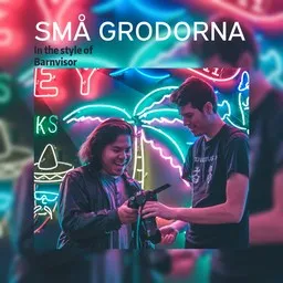 Cover art for Små Grodorna - Barnvisor karaoke version