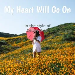 Karaokekappaleen My Heart Will Go On (Piano Version) - Céline Dion kansikuva