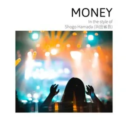Cover art for MONEY - Shogo Hamada (浜田省吾) karaoke version