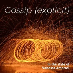 Cover art for Gossip (explicit) - Vanessa Amorosi karaoke version