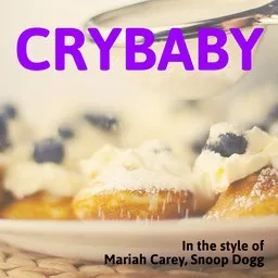 Cover art for Crybaby - Mariah Carey,Snoop Dogg karaoke version