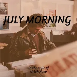Cover art for July Morning - Uriah Heep karaoke version