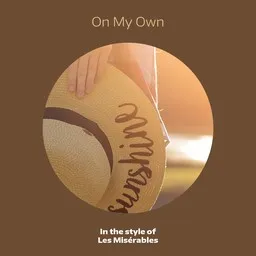 Cover art for On My Own - Les Misérables karaoke version