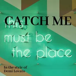 Titelbild für Catch Me - Demi Lovato Karaoke-Version