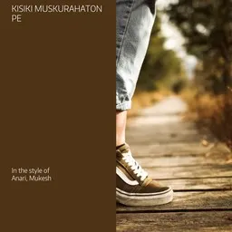 Cover art for Kisiki Muskurahaton Pe - Anari,Mukesh karaoke version