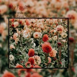 Karaokekappaleen My Fault - Noah Cyrus,Shaboozey kansikuva