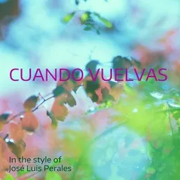 Omslagsbild för Cuando Vuelvas - José Luis Perales karaokeversion
