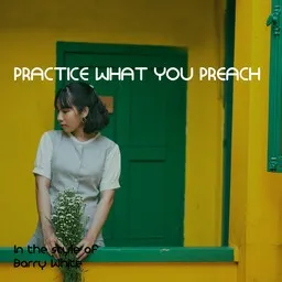 Cover art for Practice What You Preach - Barry White karaoke version