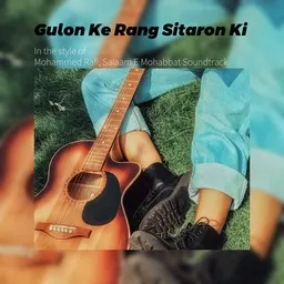 Titelbild für Gulon Ke Rang Sitaron Ki - Mohammed Rafi,Salaam E Mohabbat Soundtrack Karaoke-Version