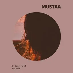 Cover art for Mustaa - Popeda karaoke version