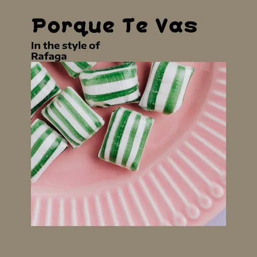 Porque Te Vas - Karaoke