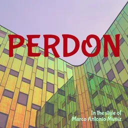 Cover art for Perdon - Marco Antonio Muñiz karaoke version