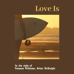 Cover art for Love Is - Brian McKnight,Vanessa Williams karaoke version