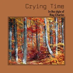 Cover art for Crying Time - Ray Charles karaoke version