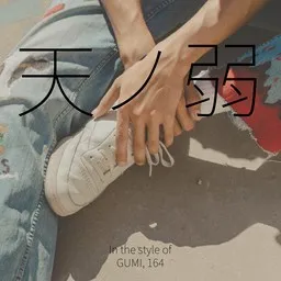 Cover art for 天ノ弱 - 164,GUMI karaoke version