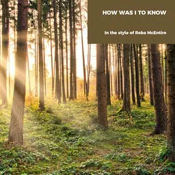Cover art for How Was I To Know - Reba McEntire karaoke version