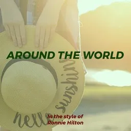Cover art for Around The World - Ronnie Hilton karaoke version