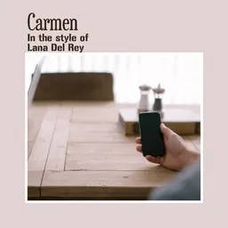 Karaokekappaleen Carmen - Lana Del Rey kansikuva