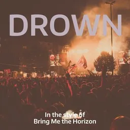 Omslagsbild för Drown - Bring Me the Horizon karaokeversion