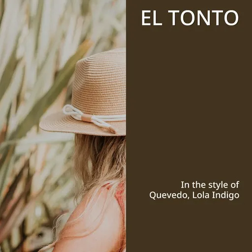 Karaoke El Tonto by Lola Indigo, Quevedo — sing along with lyrics on Singa