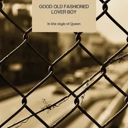 Cover art for Good Old Fashioned Lover Boy - Queen karaoke version