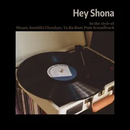 Omslagsbild för Hey Shona - Shaan,Sunidhi Chauhan,Ta Ra Rum Pum Soundtrack karaokeversion