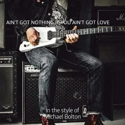 Titelbild für Ain't Got Nothing If You Ain't Got Love - Michael Bolton Karaoke-Version