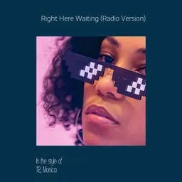 Cover art for Right Here Waiting (Radio Version) - 112,Monica karaoke version