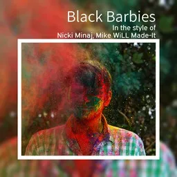Karaokekappaleen Black Barbies - Mike WiLL Made-It,Nicki Minaj kansikuva