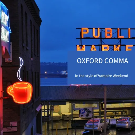 Karaoke Oxford Comma by Vampire Weekend — sing along with lyrics on Singa