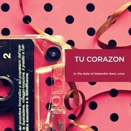 Cover art for Tu Corazon - Alejandro Sanz,Lena karaoke version