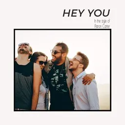 Omslagsbild för Hey You - Aaron Carter karaokeversion
