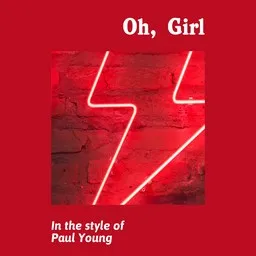 Cover art for Oh, Girl - Paul Young karaoke version