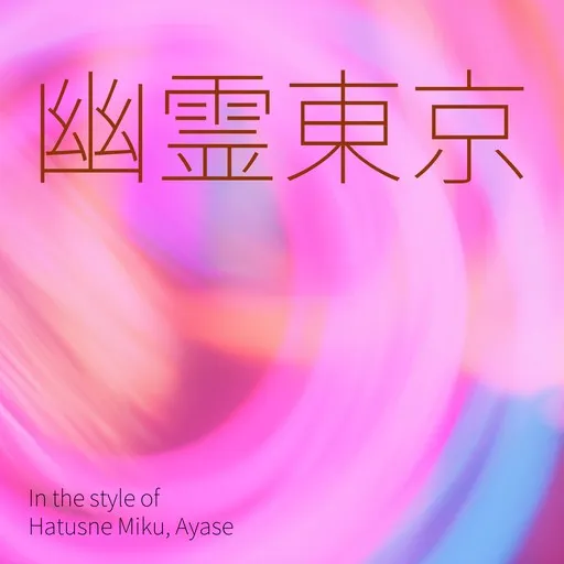 Karaoke 幽霊東京 by Ayase, Hatusne Miku — sing along with lyrics on Singa