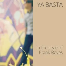Cover art for Ya Basta - Frank Reyes karaoke version