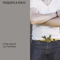 Cover art for Poquito A Poco - Los Terricolas karaoke version
