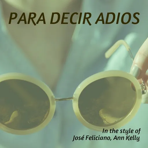 Para Decir Adios - Karaoke