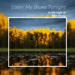 Karaokekappaleen Losin' My Blues Tonight - Slim Dusty kansikuva