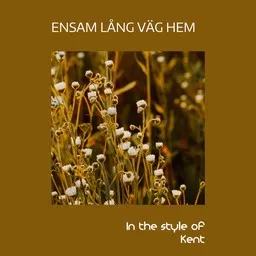 Cover art for Ensam lång väg hem - Kent karaoke version
