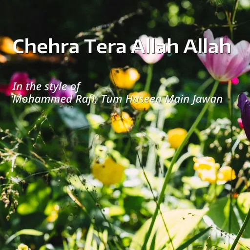 Karaoke Chehra Tera Allah Allah av Mohammed Rafi, Tum Haseen Main Jawan — sjung med på texten på Singa