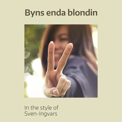 Byns enda blondin - Karaoke