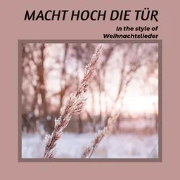 Karaokekappaleen Macht hoch die Tür - Weihnachtslieder kansikuva