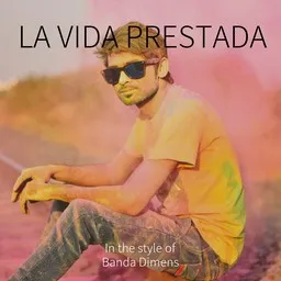 Karaokekappaleen La Vida Prestada - Banda Dimens kansikuva