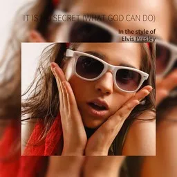 Cover art for It Is No Secret (What God Can Do) - Elvis Presley karaoke version