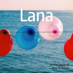 Cover art for Lana - Roy Orbison karaoke version