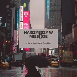 Titelbild für Najszybszy w mieście - Doniu,Liber Karaoke-Version