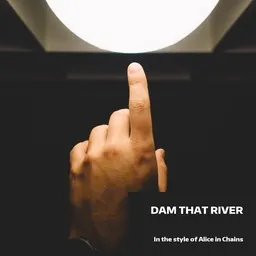 Karaokekappaleen Dam That River - Alice in Chains kansikuva